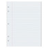 DIXON TICONDEROGA CO Pacon® Composition Paper, White, 5-Hole Punched, Red Margin, 3/8" Ruled, 8" x 10-1/2", 500 Sheets