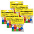 KOPLOW GAMES INC. Koplow Games Assorted Color Spot 16mm Foam Dice, 12 Per Pack, 6 Packs