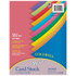 DIXON TICONDEROGA CO Pacon® Colorful Card Stock Assortment, 10 Colors, 8-1/2" x 11", 250 Sheets