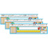 NORTH STAR TEACHER RESOURCE North Star Teacher Resources Primary Modern Manuscript Counting 1-120 Desk Plate, 36 Per Pack, 3 Packs