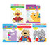 PBS PUBLISHING Twin Sisters Productions Preschool-Kindergarten Workbook Bundle, Set of 5