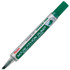 PENTEL OF AMERICA Pentel® Markathon Pump Permanent Marker, Chisel Tip, Green Ink, 1 Dozen