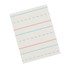 DIXON TICONDEROGA CO Zaner-Bloser® Newsprint Handwriting Paper, Dotted Midline, Grade 2, 1/2" x 1/4" x 1/4" Ruled Short, 8" x 10-1/2", 500 Sheets