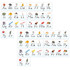 NORTH STAR TEACHER RESOURCE North Star Teacher Resources Photo & Modern Manuscript Alphabet Lines Bulletin Board Set, 2 Sets