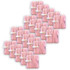 HAMILTON ELECTRONICS VCOM HamiltonBuhl® Skooob Tangle Free Earbud Covers - Light Pink/White, Pack of 20