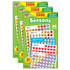 TREND ENTERPRISES INC. TREND Seasons superSpots®/superShapes Variety Pack, 2500 Per Pack, 3 Packs