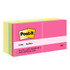 3M COMPANY Post-it® Notes Value Pack, 3 in x 3 in, Canary Yellow and Poptimistic Collection, 14 Pads