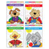PBS PUBLISHING Creative Teaching Materials Ultimate Skill Builder Workbook Bundle, Set of 4