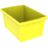 STOREX INDUSTRIES Storex Medium Classroom Storage Bin, Yellow