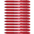 PENTEL OF AMERICA Pentel® EnerGel-X™ Retractable Liquid Gel Pen, Red, 0.5mm, Pack of 12