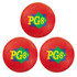 DICK MARTIN SPORTS Martin Sports Playground Ball, 8.5-Inch, Red, Pack of 3