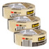 3M COMPANY Scotch® Contractor Grade Masking Tape, 1.41 in x 60.1 yd (36mm x 55m), Pack of 3