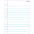 TREND ENTERPRISES INC. TREND Notebook Paper Wipe-Off® Chart, 17" x 22"