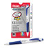 PENTEL OF AMERICA Pentel® GlideWrite Ballpoint Pen with TechniFlo Ink, (1.0mm) Medium Line, Blue, 1 Dozen