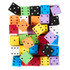 KOPLOW GAMES INC. Koplow Games Foam Spot Dice, 2", Assorted Colors, Bag of 36
