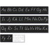 NORTH STAR TEACHER RESOURCE North Star Teacher Resources Black Modern Manuscript Alphabet Line
