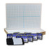 FLIPSIDE Flipside Products Dry Erase XY Axis/Dry Erase, Two-Sided, Pens & Erasers, 9" x 12", Class Pack of 12