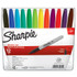 NEWELL BRANDS DISTRIBUTION LLC Sharpie® Fine Point Permanent Markers, Assorted, Set of 12