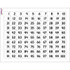 TREND ENTERPRISES INC. TREND Numbers 1-100 Wipe-Off® Chart, 17" x 22"