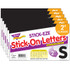 TREND ENTERPRISES INC. TREND Black 2" STICK-EZE® Stick-On Letters, 107 Pieces Per Pack, 6 Packs