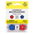 KOPLOW GAMES INC. Koplow Games Intermediate Multiplication Dice, Pack of 3