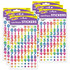TREND ENTERPRISES INC. TREND Numbers superShapes Stickers, 800 Per Pack, 6 Packs