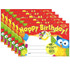 TREND ENTERPRISES INC. TREND Happy Birthday Owl-Stars!® Recognition Awards, 30 Per Pack, 6 Packs