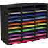 STOREX INDUSTRIES Storex 30 Compartment Literature Organizer Paper Sorter