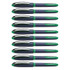 REDIFORM INC Schneider® One Business Rollerball Pens, 0.6mm, Green, Pack of 10