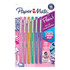 NEWELL BRANDS DISTRIBUTION LLC Paper Mate® Flair Felt Tip Pens, Medium Point (0.7mm), Candy Pop Pack, 6 Count