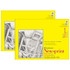 DIXON FINE ART Strathmore 300 Series Newsprint Pad, Tape Binding, 50 Sheet, 18x24 inch, Pack of 2