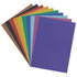 DIXON TICONDEROGA CO Pacon® 4-Ply Railroad Board, 10 Assorted Colors, 22" x 28", 100 Sheets