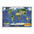 NATIONAL GEOGRAPHIC MAPS National Geographic World Satellite Map, Laminated, 43.5" x 30.5"