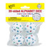 KOPLOW GAMES INC. Koplow Games 30-Sided Alphabet Dice, Lowercase, Set of 4