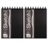 DIXON TICONDEROGA CO UCreate® Disc Bound Sketch Book, 9" x 12", 50 Sheets, Pack of 2