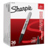 NEWELL BRANDS DISTRIBUTION LLC Sharpie® Permanent Markers, Fine Point, Black, 36 Count