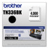 BROTHER INTL. CORP. TN336BK TN336BK High-Yield Toner, 4,000 Page-Yield, Black