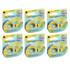 LEE PRODUCTS COMPANY Lee Products Removable Highlighter Tape, Purple, Pack of 6