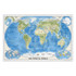 NATIONAL GEOGRAPHIC MAPS National Geographic World Physical Map, Laminated, 45.75" x 30.5"