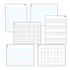 TREND ENTERPRISES INC. TREND Papers & Grids Wipe-Off® Charts Combo Pack