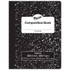 DIXON TICONDEROGA CO Pacon® Composition Book, Black Marble, Unruled 9-3/4" x 7-1/2", 100 Sheets