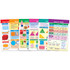 NEWPATH LEARNING NewPath Learning Math Bulletin Board Chart Set, Shapes & Figures, Set of 6