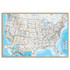 WAYPOINT GEOGRAPHIC Waypoint Geographic Contemporary USA 24" x 36" Laminated Wall Map