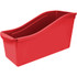 STOREX INDUSTRIES Storex Large Book Bin, Red