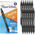 NEWELL BRANDS DISTRIBUTION LLC Paper Mate® Gel Pen, Profile Retractable Pen, 0.7mm, Black, 12 Count