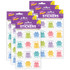 TREND ENTERPRISES INC. TREND Celebration Frogs Tear & Share Stickers®, 60 Per Pack, 6 Packs
