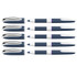REDIFORM INC Schneider® One Change Refillable Rollerball Pens, 0.6 mm, Violet, Pack of 5