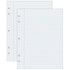 DIXON TICONDEROGA CO Pacon® Composition Paper, White, 5-Hole Punched, Red Margin, 3/8" Ruled, 8" x 10-1/2", 500 Sheets Per Pack, 2 Packs