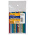 DIXON TICONDEROGA CO Creativity Street® Hot Glue Sticks, 6 Assorted Glitter Colors, 4" x 0.31", 12 Pieces