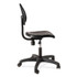 NATIONAL PUBLIC SEATING NPS® 6716HB 6700 Series Polyurethane Adj Height Task Chair, Supports 300 lb, 16" to 21" Seat Height, Black Seat, Black Back, Black Base